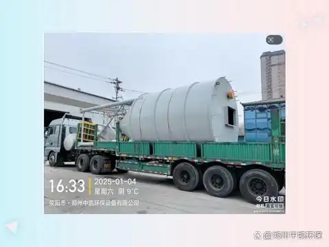 深圳項目兩套40m3石灰料倉發貨